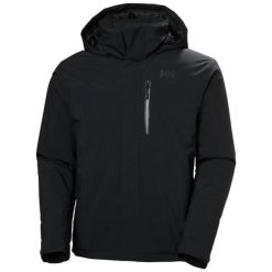 Kurtka narciarska Helly Hansen Crewser. Czarne kurtki sportowe męskie Helly Hansen, na lato, m, bez wzorów, z polaru, bez kaptura, narciarskie. Za 1,071.50 zł.