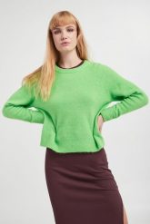 Sweter damski SAMSØE SAMSØE. Swetry nierozpinane damskie Samsøe & Samsøe, l, bez wzorów, bez kołnierzyka, bez ramiączek. W wyprzedaży za 354.50 zł.