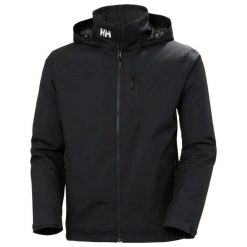 Kurtka Żeglarska Męska Helly Hansen Crew HD Midlayer 2. Czarne kurtki męskie Helly Hansen, l, bez wzorów, z materiału, bez kaptura. Za 599.20 zł.