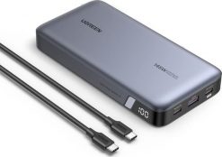 Powerbank Ugreen PB205 25000mAh Szary. Szare powerbanki Ugreen. Za 288.80 zł.