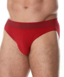 Slipy męskie bawełniane Brubeck COMFORT COTTON. Szare slipki męskie Brubeck, m, bez wzorów, z bawełny. Za 41.99 zł.