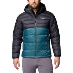 Kurtka COLUMBIA BUCK BUTTE II INSULATED H Niebieski. Niebieskie kurtki męskie Columbia, m, bez wzorów, z syntetyku, casualowe, bez kaptura. Za 658.02 zł.