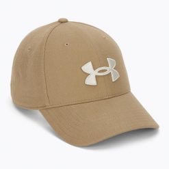 Czapka Under Armour Blitzing Low Brushed. Brązowe czapki męskie Under Armour, na zimę, bez wzorów. Za 62.99 zł.