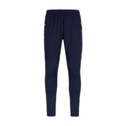 Spodnie dresowe Kappa Gaschin. Niebieskie spodnie sportowe męskie Kappa, bez wzorów, z dresówki, do biegania. Za 244.00 zł.