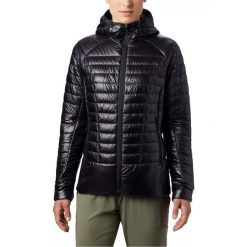Kurtka przejściowa damska Mountain Hardwear Ghost Shadow Hoody. Czarne kurtki sportowe damskie MOUNTAIN HARDWEAR, xs, bez wzorów, z syntetyku, bez ramiączek, bez kaptura, trekkingowe. Za 859.00 zł.
