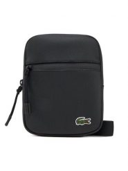 Lacoste Saszetka NH3307LV Czarny. Czarne saszetki i nerki męskie Lacoste, bez wzorów, z materiału. Za 249.99 zł.
