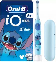 Szczoteczka Oral-B Oral-B iO Kids Disney Stitch with Travel Case Child Rotating toothbrush Blue. Niebieskie szczoteczki elektryczne Oral-B. Za 303.54 zł.