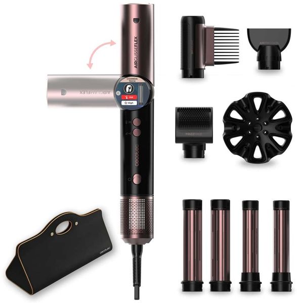 Lokówka Cecotec AirGlisse 8in1 Flex Black Lokówka do włosów. Lokówki Cecotec. Za 404.27 zł.