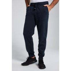 Męskie Spodnie dresowe ściągane sznurkiem nowoczesny krój do roz. 8XL. Niebieskie spodnie sportowe męskie JAY-PI, m, bez wzorów, z bawełny. Za 239.99 zł.