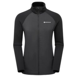 Bluza damska Montane Sirocco Lite. Czarne bluzy damskie Montane, bez wzorów, bez ramiączek, bez kaptura. Za 802.45 zł.