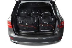 Torby Do Bagażnika Audi A4 Avant 2008-2015 5Szt Kjust. Czarne torby podróżne damskie KJUST, bez wzorów, z kauczuku. Za 1,523.00 zł.
