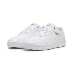 Sneakersy Court Classic PUMA. Białe buty sportowe męskie Puma, bez wzorów, z gumy, bez zapięcia. Za 277.00 zł.