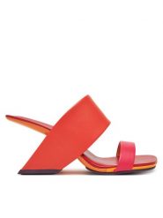 United Nude Klapki Loop Hi 1000587016 Pomarańczowy. Brązowe klapki damskie United Nude, bez wzorów, ze skóry, bez obcasa, bez zapięcia. Za 859.99 zł.