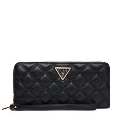 Portfel Guess. Czarne portfele damskie Guess. Za 219.99 zł.