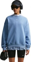 Nike Bluza damska Nike Studio Fleece niebieska IM8082 486 M. Niebieskie bluzy damskie Nike, m, bez wzorów, bez ramiączek, bez kaptura. Za 291.58 zł.