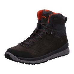 Buty trekkingowe męskie Lowa Malta Mid Gtx. Szare trekkingi męskie Lowa, na jesień, z materiału, za kostkę, bez zapięcia. Za 771.00 zł.