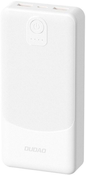 Powerbank Dudao K10 10000mAh 2.4A 2 x USB-A - biały. Białe powerbanki Dudao. Za 32.51 zł.
