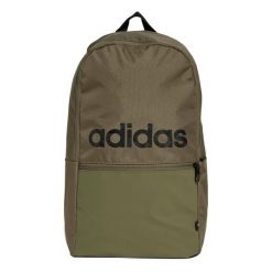 Plecak adidas Classic Daily. Zielone plecaki męskie Adidas, bez wzorów, z materiału, biznesowe. Za 92.30 zł.
