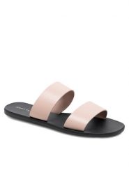 JENNY Klapki WFA2739-1 Różowy. Czerwone klapki damskie Jenny, bez wzorów, z syntetyku, bez obcasa, bez zapięcia. Za 49.99 zł.
