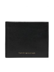Tommy Hilfiger Portfel Th Seasonal Mini Cc Wallet AM0AM14799 Czarny. Czarne portfele męskie Tommy Hilfiger, bez wzorów, ze skóry. Za 249.99 zł.