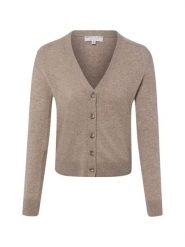 Marie Lund sweter z czystego kaszmiru Kobiety Kaszmir brązowy, XXL. Brązowe swetry nierozpinane damskie Marie Lund, xxl, bez wzorów, z kaszmiru, biznesowe, bez kołnierzyka, bez ramiączek. Za 799.95 zł.