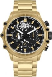 Zegarek Police Zegarek Unisex Police PL-16018JSG-02M ( 48 mm). Zegarki damskie Police, bez wzorów. Za 813.28 zł.