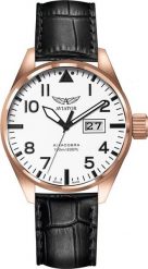 Zegarek Aviator Zegarek męski Aviator V.1.22.2.152.4 czarny. Czarne zegarki męskie AVIATOR, bez wzorów. Za 1,900.00 zł.