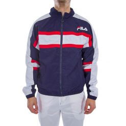 Kurtka przejściowa męska Fila Color Block. Niebieskie kurtki męskie Fila, m, bez wzorów, bez kaptura. Za 270.00 zł.