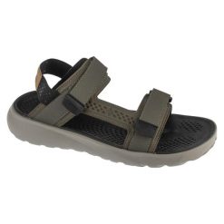 Sandały męskie, Peakfreak Roam Sandal. Czarne buty zimowe męskie Columbia, bez wzorów, sportowe, bez zapięcia. Za 259.99 zł.