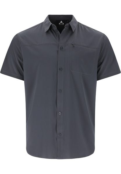 Koszula Whistler Jeromy. Brązowe koszule męskie Whistler, m, bez wzorów, z elastanu, eleganckie, bez kołnierzyka, bez ramiączek. Za 240.40 zł.