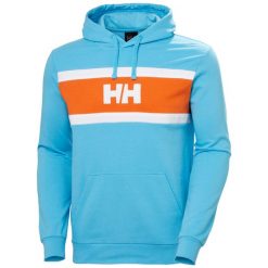 Bluza Helly Hansen Salt Cotton. Niebieskie bluzy męskie Helly Hansen, m, bez wzorów, bez ramiączek, bez kaptura. Za 425.50 zł.