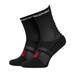 Skarpety krótkie Compressport. Czarne skarpety męskie Compressport, bez wzorów. Za 69.99 zł.