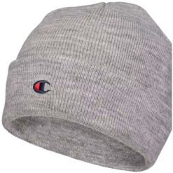 Czapka Champion Beanie Cap 806065. Szare czapki damskie Champion, na jesień, bez wzorów, sportowe. Za 54.90 zł.