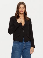 Vero Moda Marynarka Babette 10320593 Czarny Slim Fit. Czarne marynarki i żakiety damskie Vero Moda, bez wzorów, z syntetyku, bez kołnierzyka, bez ramiączek. Za 119.99 zł.