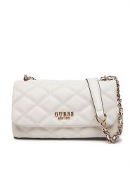 Guess Torebka HWQG96 32210 Biały. Białe torebki do ręki damskie Guess, z aplikacjami, ze skóry, bez dodatków. Za 349.99 zł.