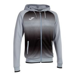 Kurtka z dresu Joma Tiger V. Czarne kurtki męskie Joma, bez wzorów, z dresówki, sportowe, bez kaptura. W wyprzedaży za 173.35 zł.