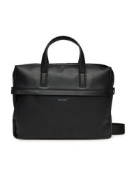 Calvin Klein Torba na laptopa Ck Must Laptop Bag LV04D3082G Czarny. Czarne torby na laptopa damskie Calvin Klein, bez wzorów, ze skóry. Za 419.99 zł.