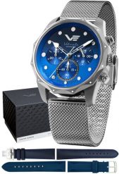 Zegarek damski Vostok Europe JS20-125A750BM srebrny. Szare zegarki damskie Vostok Europe, srebrne. Za 1,920.00 zł.