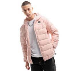 Kurtka puchowa lifestyle wodoodporna męska Hokkai. Czerwone kurtki męskie SIROKO, m, bez wzorów, z materiału, z kapturem. Za 205.60 zł.