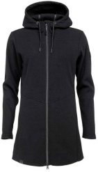 Damski sweter sportowy Loap Gama czarny. Czarne swetry nierozpinane damskie 55PROTEC, l, bez wzorów, klasyczne, bez kołnierzyka, bez ramiączek. Za 190.99 zł.