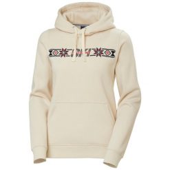 Bluza damska z kapturem Helly Hansen Elevate. Białe bluzy damskie Helly Hansen, bez wzorów, z bawełny, bez ramiączek, z kapturem. Za 463.75 zł.