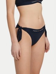 Tommy Hilfiger Dół od bikini UW0UW06362 Granatowy. Niebieskie bikini Tommy Hilfiger, bez wzorów, z syntetyku. Za 169.99 zł.