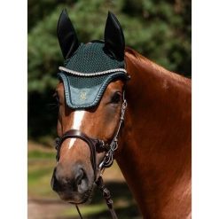 Krótka czapka dla konia PS of Sweden Ruffle. Zielone czapki damskie PS OF SWEDEN, bez wzorów, sportowe. Za 312.00 zł.