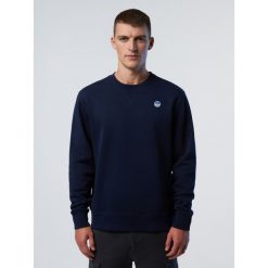Bluza polarowa NORTH SAILS CREWNECK SWEATSHIRT Niebieski. Niebieskie bluzy sportowe męskie North Sails, m, bez wzorów, z polaru, bez kaptura. W wyprzedaży za 318.40 zł.