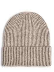 MbyM Czapka - Hevelyn Kobiety Sztuczne włókno beżowy, ONE SIZE. Brązowe czapki damskie mbyM, bez wzorów, z dzianiny. Za 119.95 zł.