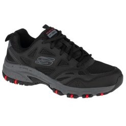 Tenisówki Skechers Model Hillcrest Kolor Czarny. Czarne trampki męskie Skechers, bez wzorów, z materiału, bez zapięcia. Za 328.00 zł.