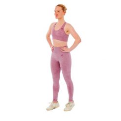 Damski zestaw sportowy Xtreme - legginsy sportowe + top sportowy - Różowy. Czerwone legginsy damskie XTREME SOCKSWEAR, m, bez wzorów, na fitness i siłownię. Za 177.99 zł.