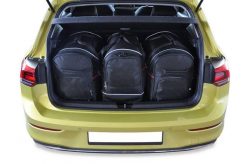 Torby Do Bagażnika Vw Golf Hatchback Phev 2020+ 3Szt Kjust. Czarne swetry męskie KJUST, s, bez wzorów, z kauczuku, sportowe, z asymetrycznym kołnierzem, bez ramiączek. Za 1,020.00 zł.