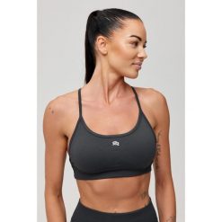 Stanik sportowy bezszwowy Rough Radical Seamless Glow Bra. Szare bielizna sportowa damska ROUGH RADICAL, bez wzorów. Za 129.90 zł.