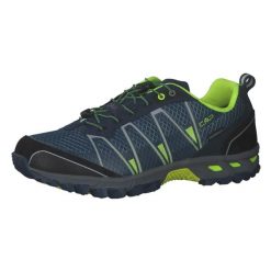 Buty trekkingowe męskie CMP Altak Trail WP. Niebieskie trekkingi męskie CMP, bez zapięcia. W wyprzedaży za 299.99 zł.